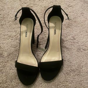 Fashion Nova Black Heels